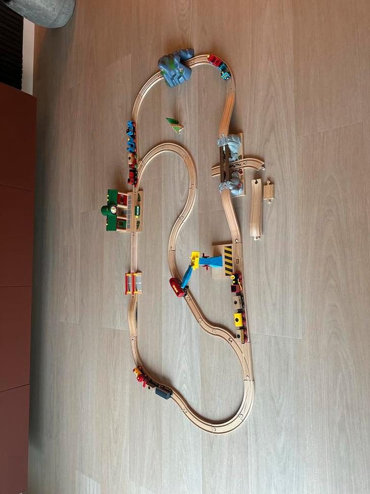 Brio Treinbaan - Complete Set, Kinderen en Baby's, Speelgoed | Duplo en Lego, Gebruikt, Duplo, Complete set, Ophalen of Verzenden