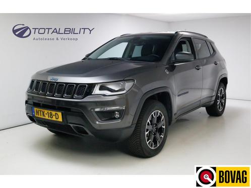 Jeep Compass 4xe 240 240 PK Plug-in Hybrid Electric Trailhaw, Auto's, Jeep, Bedrijf, Te koop, Compass, 4x4, ABS, Achteruitrijcamera