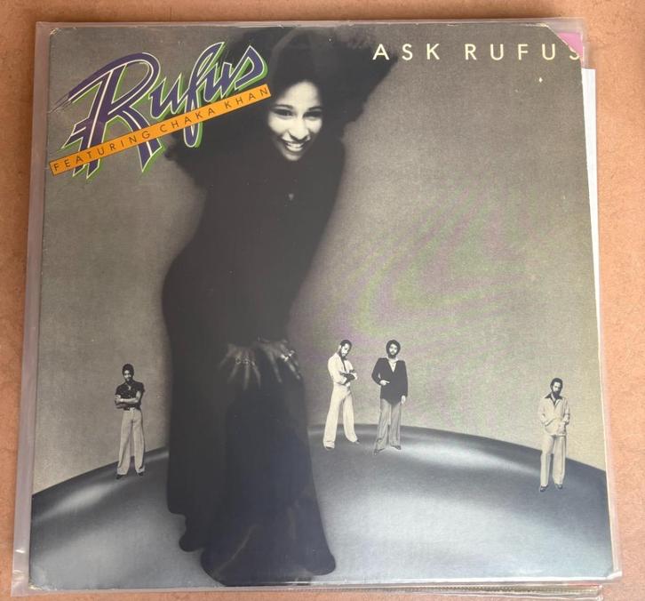 Rufus featuring Chaka Khan - 'Ask Rufus', Cd's en Dvd's, Vinyl | R&B en Soul, Gebruikt, Soul of Nu Soul, 1960 tot 1980, Overige formaten