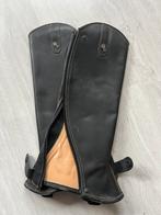 Leren chaps QHP, Dieren en Toebehoren, Paardrijkleding, Ophalen of Verzenden, Zo goed als nieuw, Schoeisel