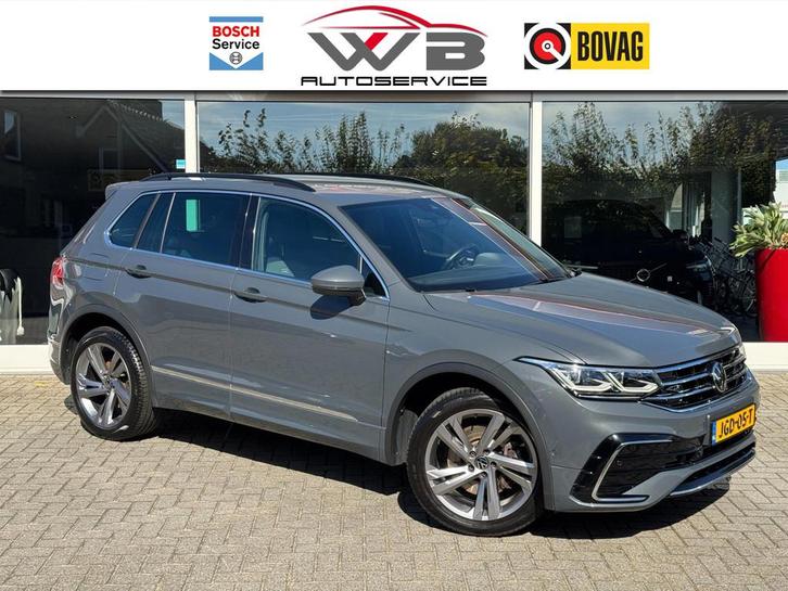 Volkswagen Tiguan 1.4 TSI eHybrid R-Line I 360 I ACC I Tre, Auto's, Volkswagen, Bedrijf, Te koop, Tiguan, 360° camera, ABS, Adaptive Cruise Control