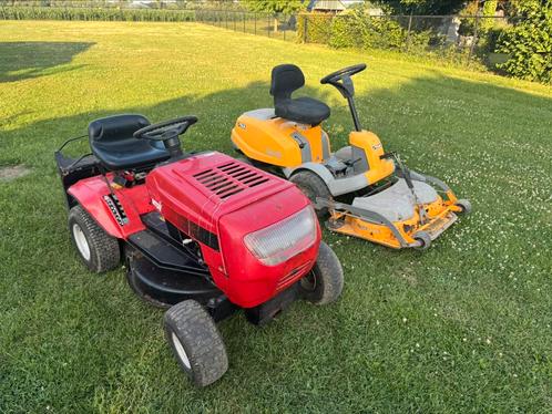 Mtd en stiga zitmaaier, Tuin en Terras, Zitmaaiers, Zo goed als nieuw, 90 tot 120 cm, Ophalen of Verzenden