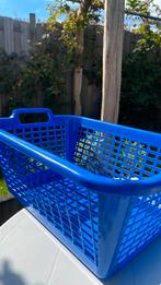 Wasmand - blauw, Huis en Inrichting, Ophalen of Verzenden, Zo goed als nieuw, Blauw, Overige typen