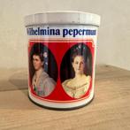 Wilhelmina pepermunt blik, blikken, 4 koningin, Ophalen of Verzenden, Zo goed als nieuw