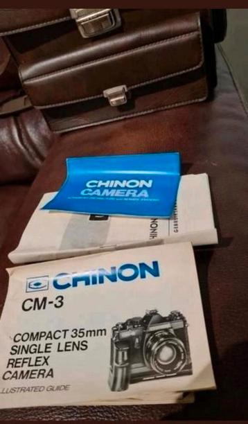 Chinon CM-3 Spiegelreflexcameramet extra lenzen koopje 💥 beschikbaar voor biedingen