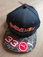 Puma Max Verstappen pet cap 33 Red Bull handtekening, Ophalen of Verzenden, Nieuw, Formule 1