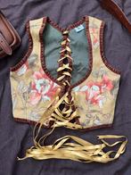 Fantasy cottagecore korset geel met bloemen maat M-L larp, Kleding | Dames, Carnavalskleding en Feestkleding, Maat 38/40 (M), Ophalen of Verzenden