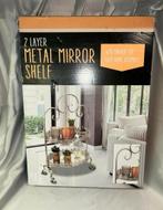 Metalen plank met twee lagen dn spiegelbodems NIEUW!!, Boeken, Ophalen, Zo goed als nieuw, Interieur en Design