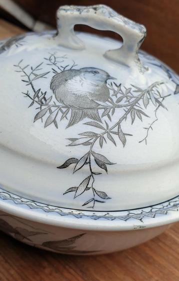 Societe Ceramique Maestricht 4 Saisons dekselschaaltje SCM beschikbaar voor biedingen