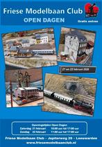 Opendagen Friese Modelbaan Club 21 en 22 februari, Ophalen