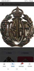 Gezocht capbadge Royal Australian Airforce, Verzamelen, Militaria | Tweede Wereldoorlog, Ophalen of Verzenden, Nederland, Embleem of Badge