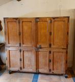 bakkerskast met 4 harmonika deuren     in juni extra geopend, Antiek en Kunst, Curiosa en Brocante, Ophalen