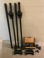 Thule 757 dakdragers met 2x Square Bar en Schuiflift, Ophalen, Gebruikt