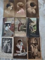 Oude Ansichtkaarten Collectie - Dames - 110 stuks, Ophalen of Verzenden, Voor 1920, Gelopen