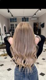 100% human hair extensions, Sieraden, Tassen en Uiterlijk, Uiterlijk | Haarverzorging, Ophalen of Verzenden, Zo goed als nieuw