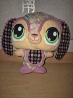 Schattige vintage Littlest Pet Shop (LPS) Hond Knuffel, Ophalen of Verzenden, Gebruikt, Hond