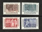 752 nvph 592-595 itep zegels1952 postfris zie scan, Postzegels en Munten, Postzegels | Nederland, Ophalen of Verzenden, Na 1940