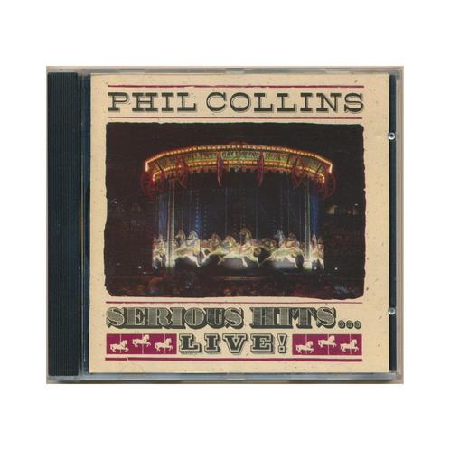 CD Phil Collins - Serious Hits... Live! - 15 nummers [1990], Cd's en Dvd's, Cd's | Pop, Zo goed als nieuw, 1980 tot 2000, Verzenden