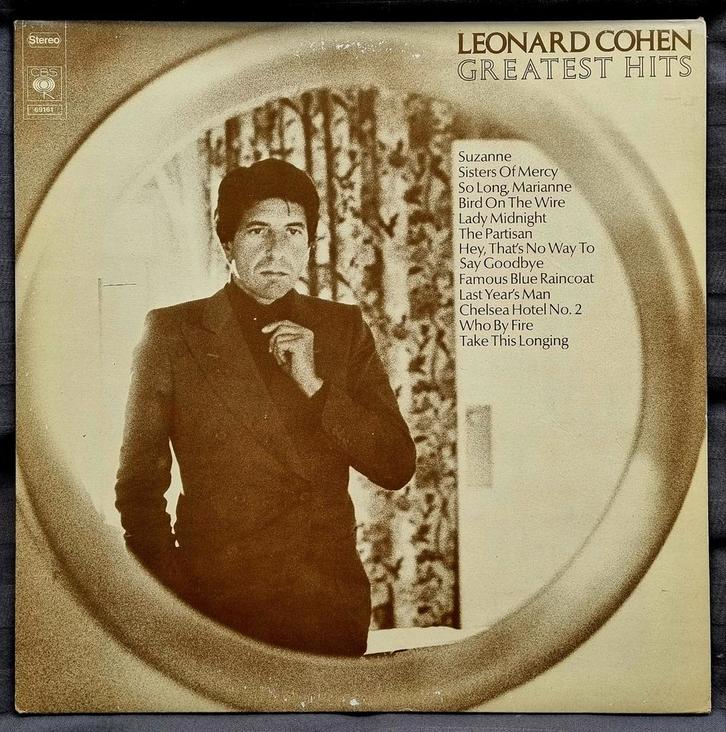 LEONARD COHEN - 'Greatest Hits' (NL-persing, 1975), Cd's en Dvd's, Vinyl | Rock, Singer-songwriter, Ophalen of Verzenden