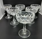 6 Kristallen Coupes, 12cm, Ophalen of Verzenden