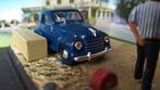 Fiat 500 topolino Diorama Petanque 1:43 Route Bleue Rn7 Pol, Overige merken, France, Info@altayacollections.fr, Auto