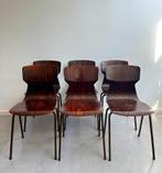 Vintage set van 6 stoelen Obo Eromes Wijchen, jaren 60, Huis en Inrichting, Stoelen, Ophalen, Gebruikt, Onbekend, Onbekend