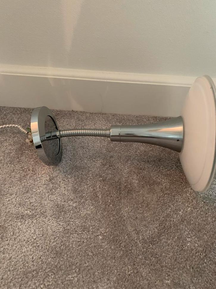 Wand Make-up Spiegel met LED Verlichting, Huis en Inrichting, Lampen | Wandlampen, Gebruikt, Metaal, Ophalen