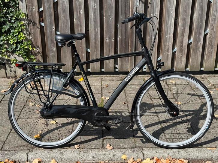 Nieuwstaat! Gazelle Orange C8 comfort herenfiets 57cm, Fietsen en Brommers, Fietsen | Heren | Herenfietsen, Zo goed als nieuw