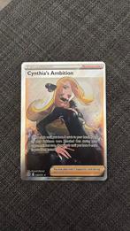 Cynthia’s Ambition Pokémon, Hobby en Vrije tijd, Verzamelkaartspellen | Pokémon, Ophalen of Verzenden, Nieuw, Losse kaart