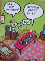 Boomerang - gek op Duits - cartoon Hein de Kort, Verzamelen, Ansichtkaarten | Themakaarten, Overige thema's, Ongelopen, Verzenden