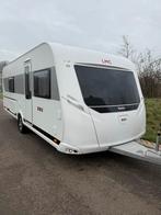 LMC Musica 542E BJ 2023 , incl nieuwe mover, 2 aparte bedden, Schokbreker, Rondzit, Particulier, 5 tot 6 meter