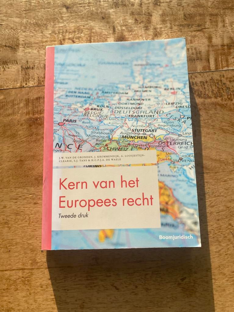 Kern van het Europees recht - Nieuw!, Boeken, Studieboeken en Cursussen, Ophalen of Verzenden, Nieuw, WO