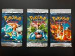 Originele Pokemon Base Set Lege Booster Packs eerste editie, Ophalen of Verzenden, Gebruikt, Booster, Foil