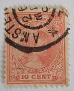 Nederland 1891 -1896 - nvph 37 - Prinses Wilhelmina, Ophalen of Verzenden, T/m 1940, Gestempeld