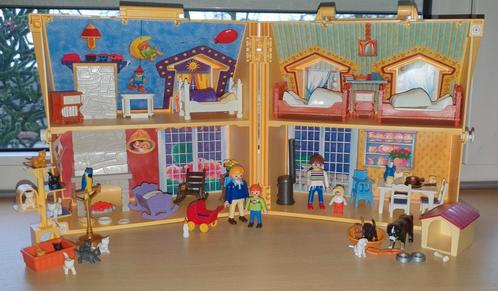 Playmobil meeneem speelhuis en 2 speelsets, Kinderen en Baby's, Speelgoed | Playmobil, Nieuw, Complete set, Ophalen of Verzenden
