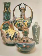 Jugendstil aardewerk Purmerend 2 delen Brandjes Haga, Ophalen of Verzenden, Nieuw, Overige onderwerpen