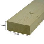 Vuren Geïmpregneerd Geschaafd 75x175 (70x170) 2200+, Doe-het-zelf en Verbouw, Hout en Planken, Zo goed als nieuw, Balk, Vuren