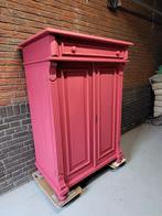 Prachtige, originele oude meidenkast in stijlvolle kleur, Huis en Inrichting, Kasten | Kledingkasten, Brocante, landelijk, stijlvol