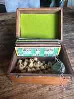 Vintage bingo doosje, Ophalen of Verzenden