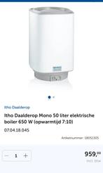 Itho Daalderop 50L elecktrische boiler, 20 tot 100 liter, Minder dan 3 jaar oud, Ophalen of Verzenden, Boiler