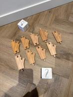 Heel goed 9x Brio houten trein korte wissel spoor sets 33307, Kinderen en Baby's, Speelgoed | Houten speelgoed, Ophalen of Verzenden