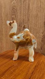 Dromedaris beeldje van 'Onyx-marmer', Ophalen of Verzenden
