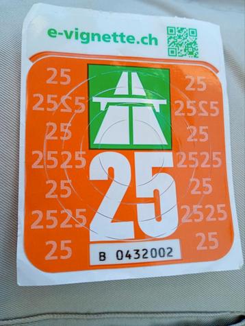 Vignet Zwitserland beschikbaar vanaf zaterdag 2 augustus. beschikbaar voor biedingen