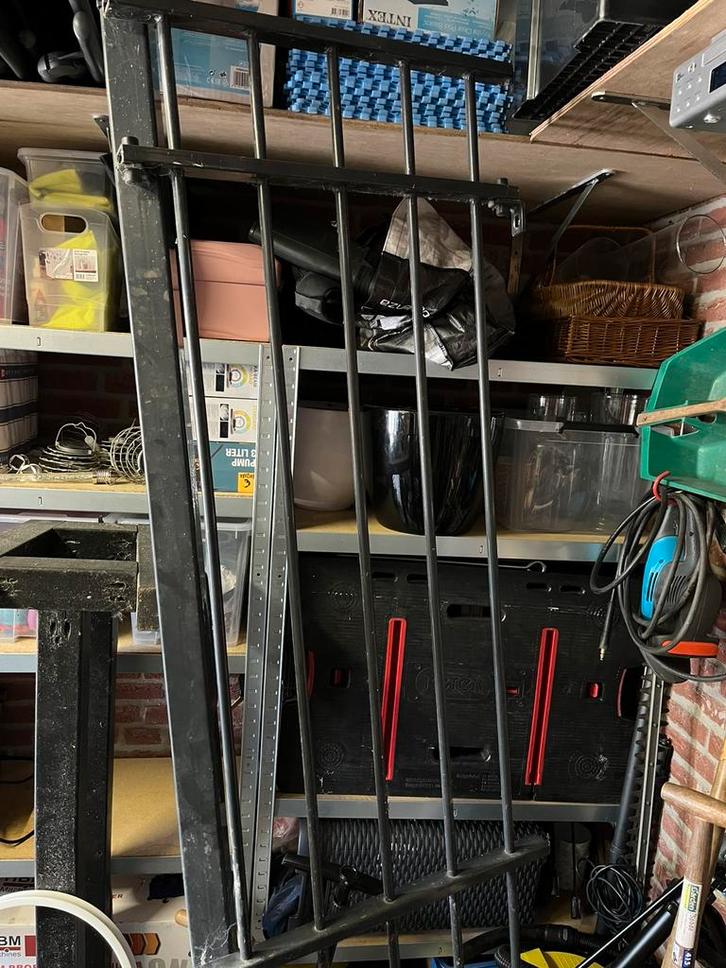 Metalen tuinpoort sierhekwerk, Tuin en Terras, Tuinhekken en Hekwerk, Zo goed als nieuw, Sierhekwerk, IJzer, Ophalen