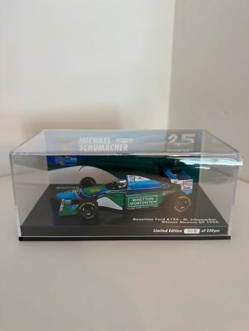 Minichamps 1:43 Michael Schumacher Benetton B194 Monaco GP beschikbaar voor biedingen