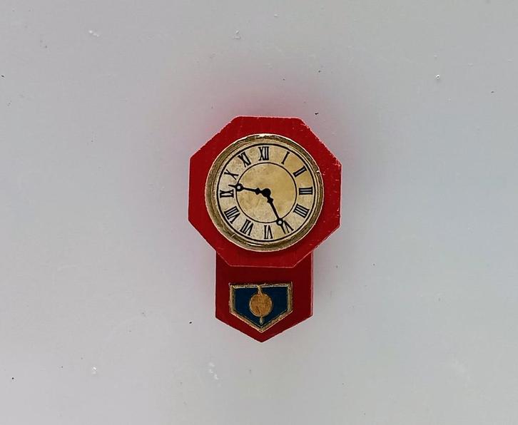 Lundby klok,Kijk, Kies en Koop!, Verzamelen, Poppenhuizen en Toebehoren, Gebruikt, Gebruiksvoorwerp, Ophalen of Verzenden