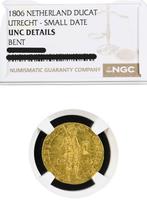 Gouden dukaat 1806 Utrecht, kleine cijfers, UNC, Postzegels en Munten, Munten | Nederland, Vóór koninkrijk, Verzenden, Losse munt
