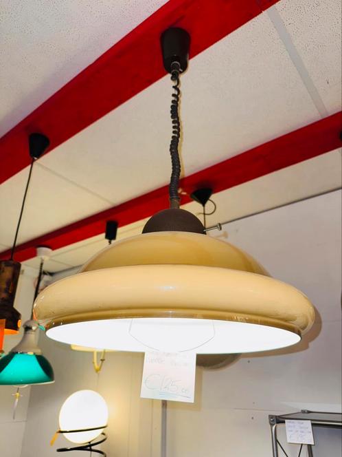 Vintage Mushroom hanglamp Space Age lamp, Huis en Inrichting, Lampen | Hanglampen, Ophalen