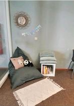 Grote punt zitzak (leenbakker), Ophalen, Gebruikt, Groen, Zitzak