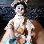 Oude bakker/kok pop. Handmade!!, Antiek en Kunst, Verzenden